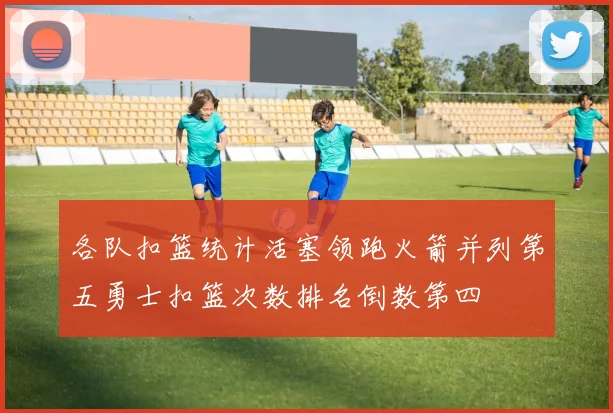 各队扣篮统计活塞领跑火箭并列第五勇士扣篮次数排名倒数第四